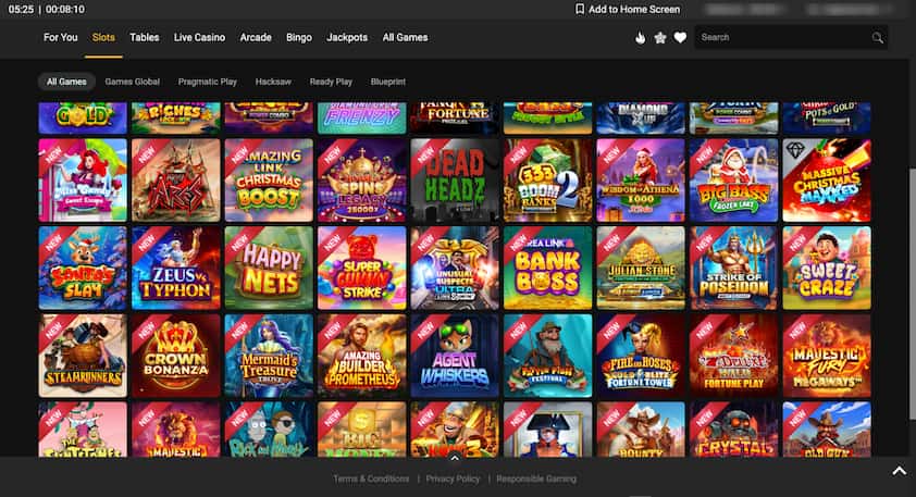 Royal Vegas Casino Slot Games
