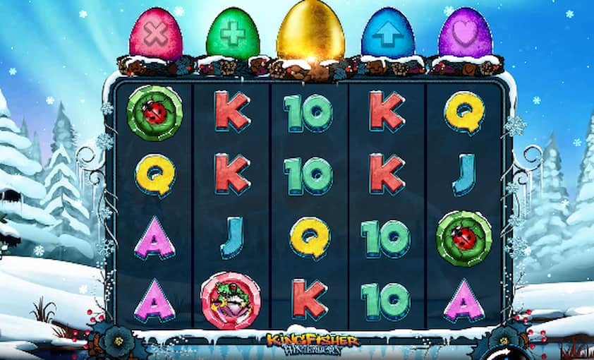 Kingfisher Winterborn Slot Reels Kingfisher Winterborn Slot Reels