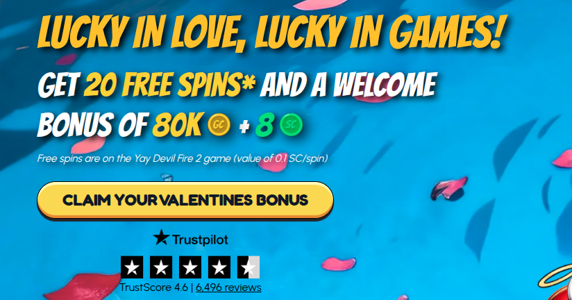 Yay Casino Valentine's Day Promo