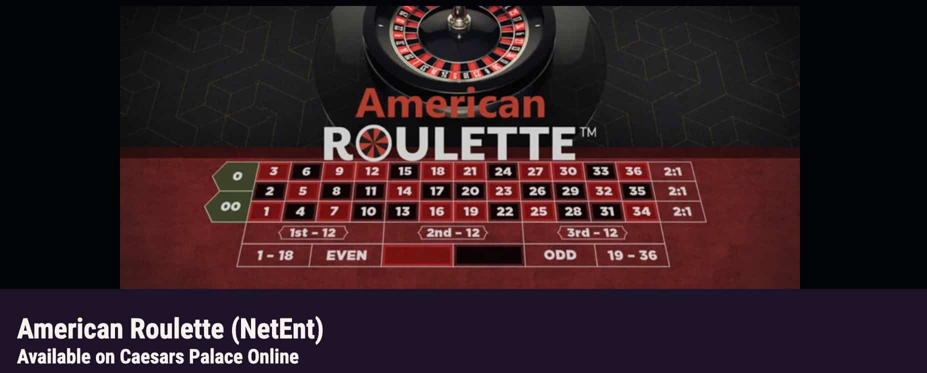 Caesars Casino Roulette Games