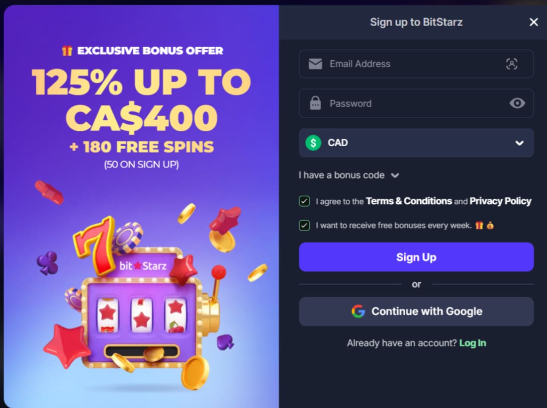 BitStarz Sign Up Bonus and Bonus Code