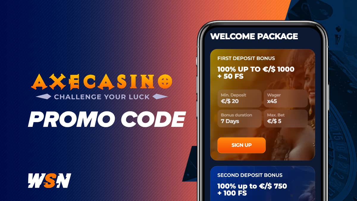 Axe Casino Promo Code