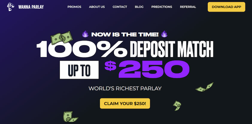 Wanna Parlay DFS Welcome Offer