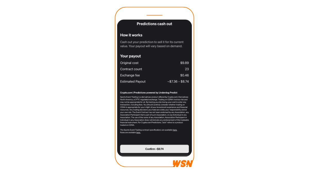 Underdog Predict Withdrawal