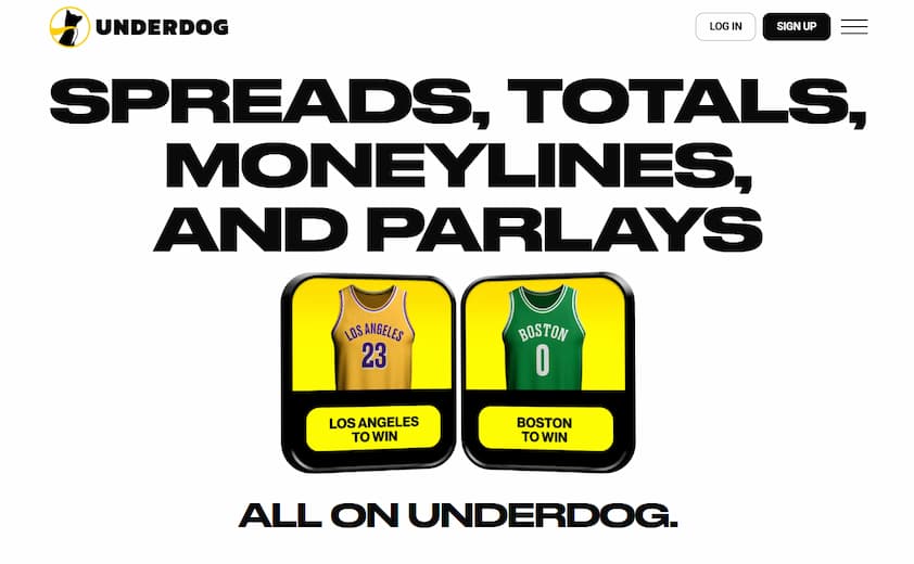 Underdog Predict Homepage