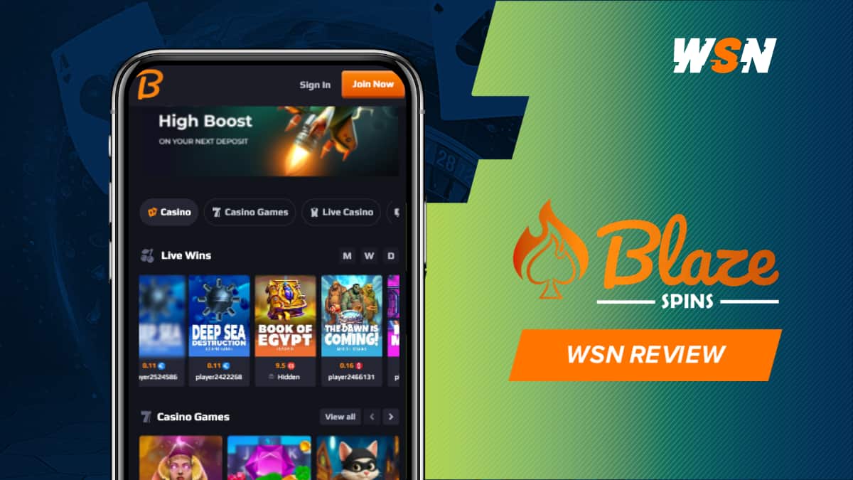 Blaze Spins Casino Blaze Spins Casino Review