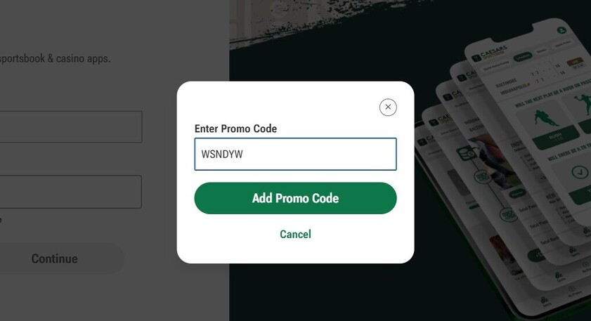 Caesars Sportsbook Promo Code Sign Up