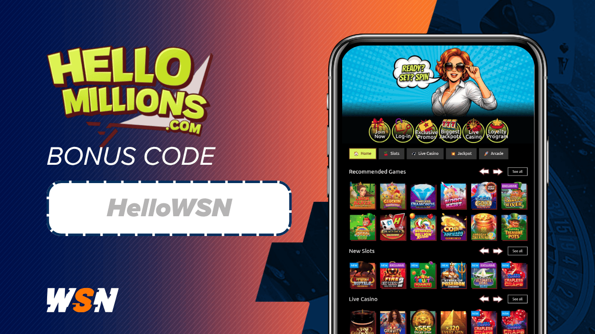 WSN Hello millions bonus code