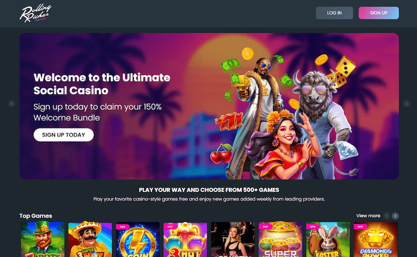 How to Sign Up for Rolling Riches