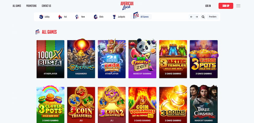 American Luck User Experience