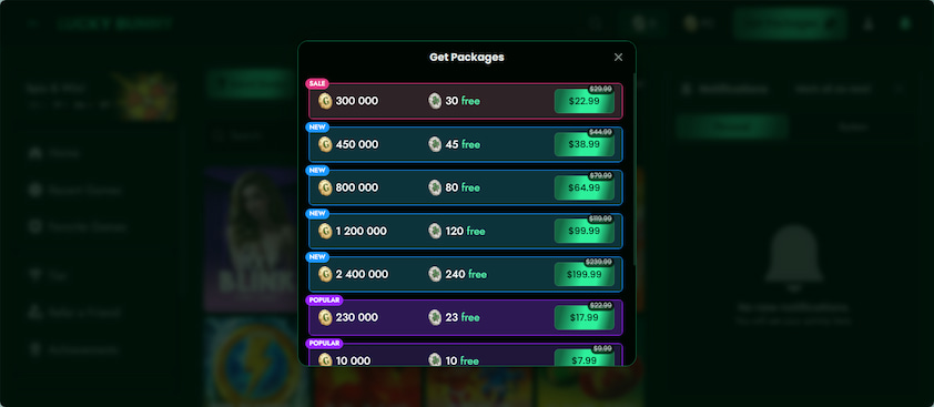 Lucky Bunny Payments