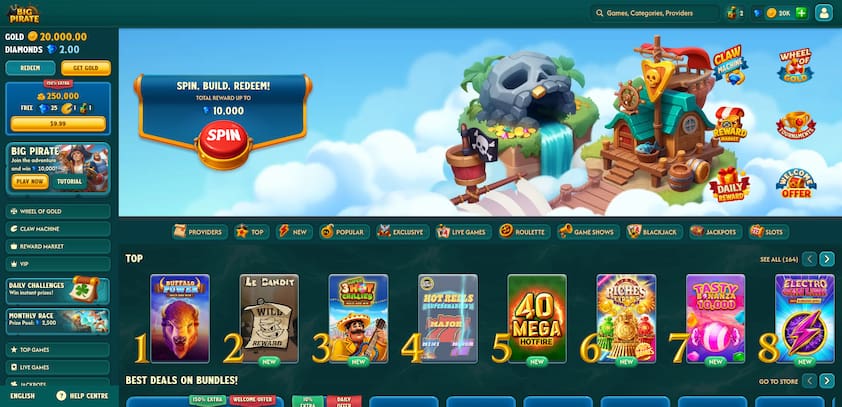 Big Pirate User Experience