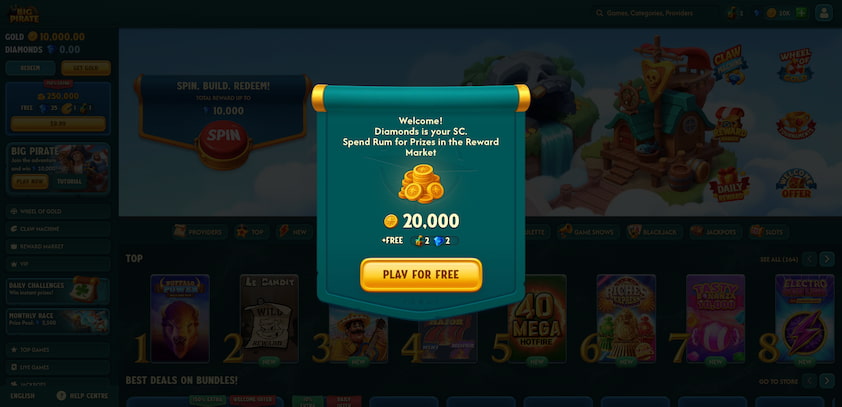 How to Sign-Up for Big Pirate 4