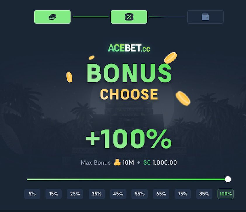 Acebet First Purchase Bonus