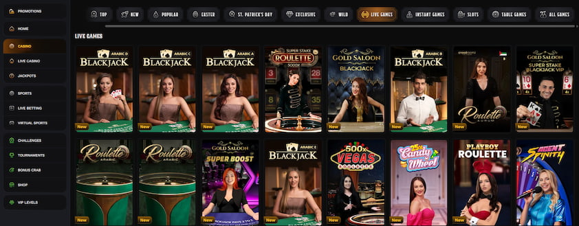 Live Dealer Games