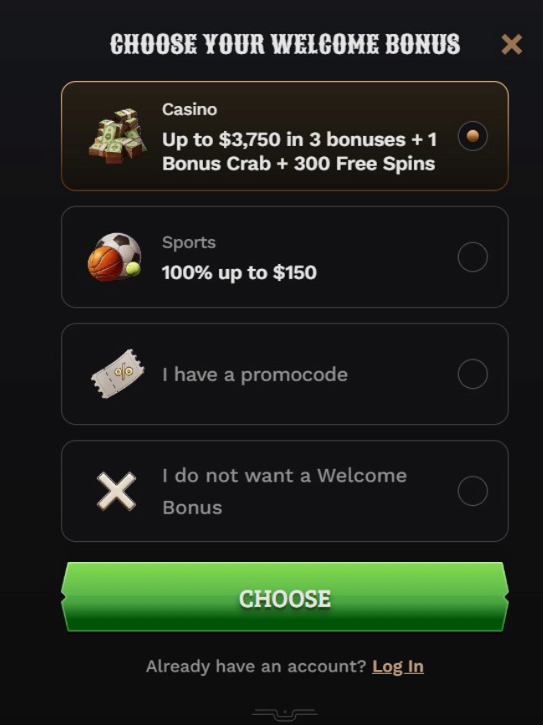 How to Sign Up at Wildsino