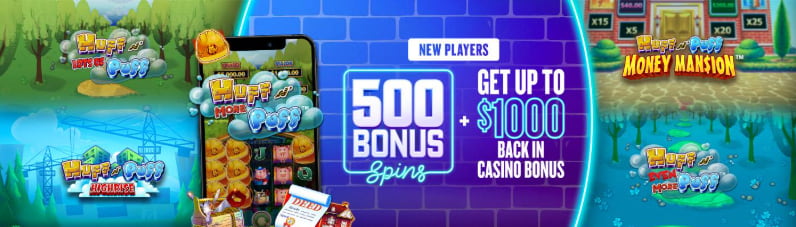 FanDuel Casino New Welcome Offer 500 Bonus Spins plus up to $1,000 Casino Bonus