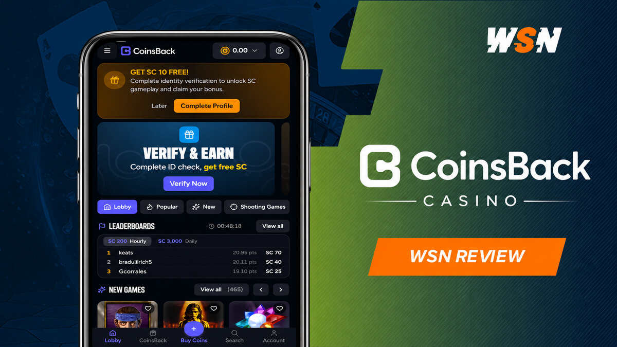 CoinsBack Casino Review
