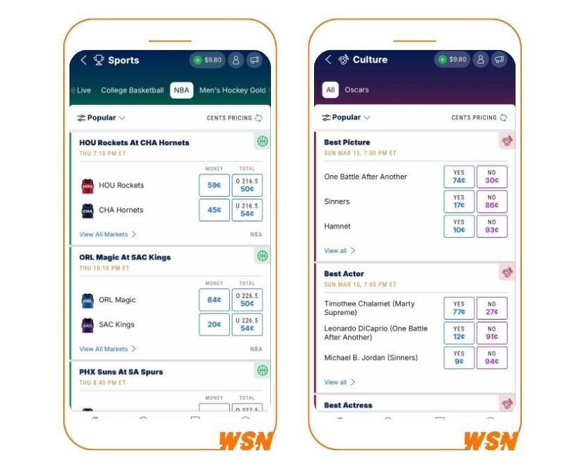 FanDuel Predict Markets Available UI