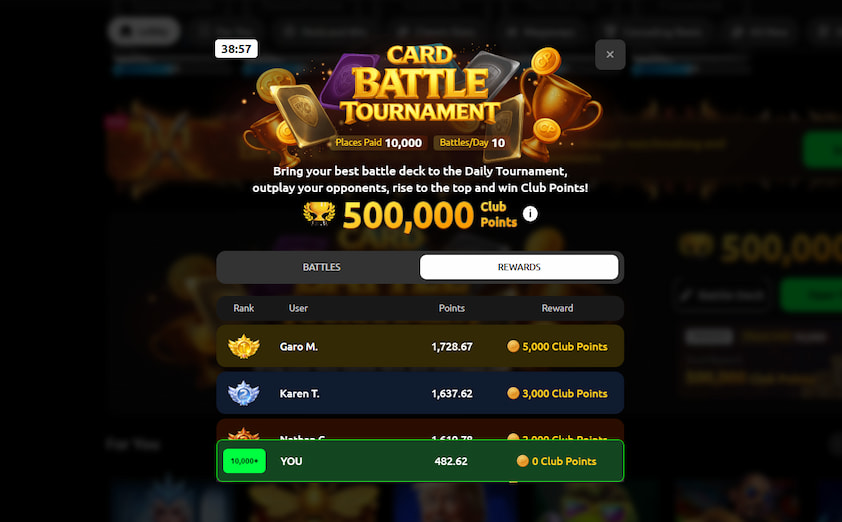 Tournaments