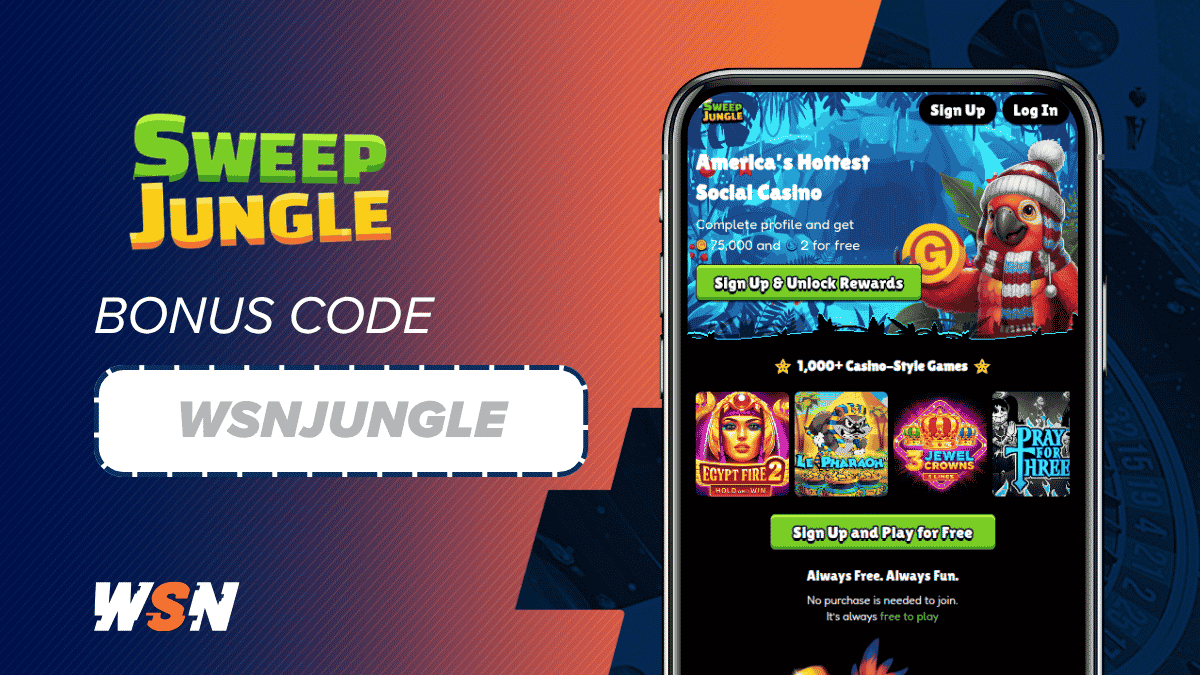 Sweep Jungle Bonus Code WSN Sweep Jungle Bonus Code WSN