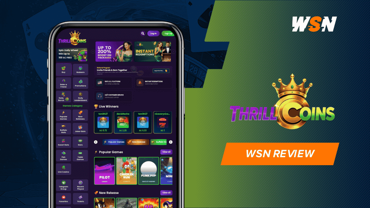 ThrillCoins WSN Review