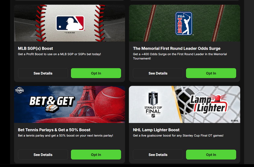 Other DraftKings Promotions