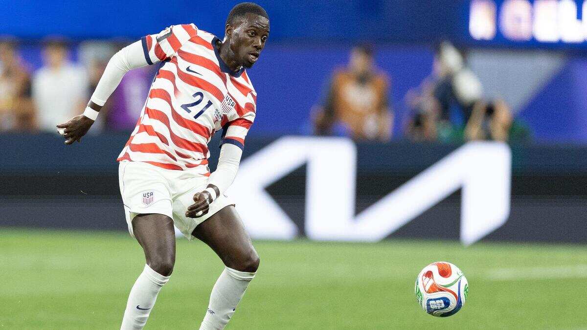 Turkey vs. USA SFirst Goalscorer Timothy Weah