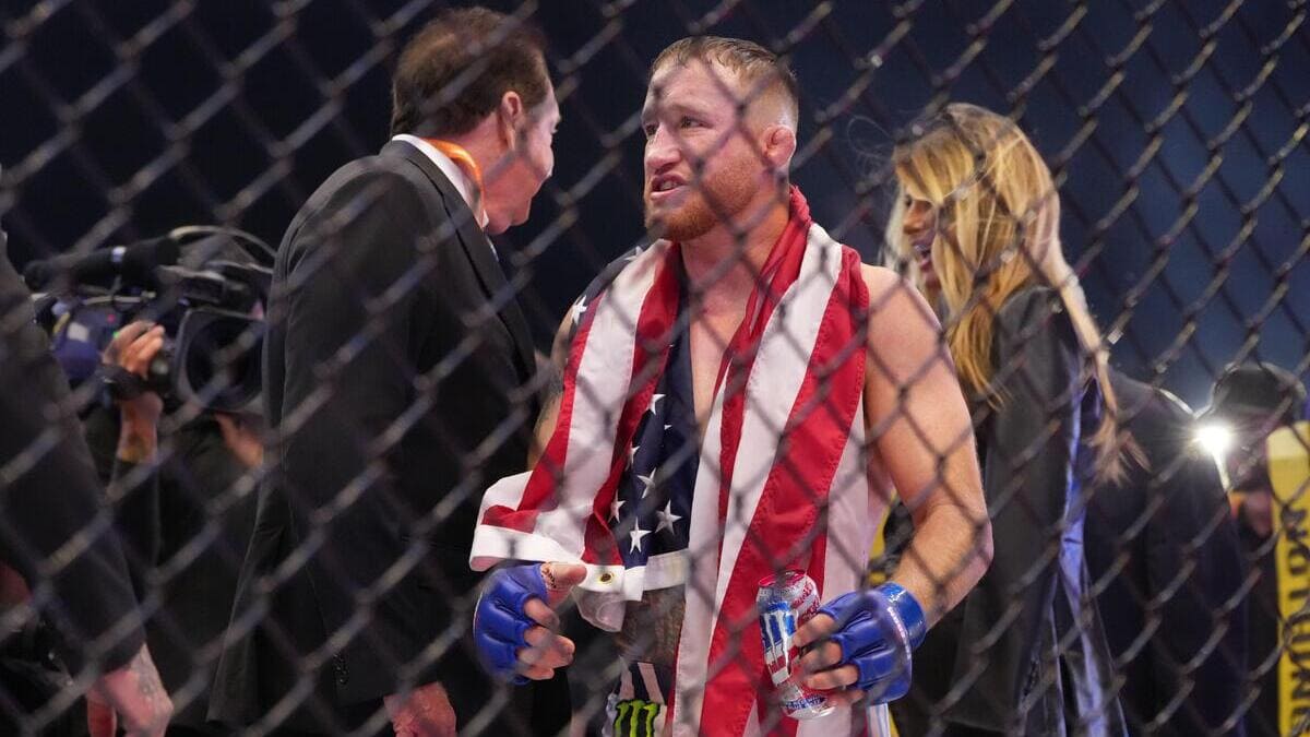 Justin Gaethje UFC Lightweight Champion Justin Gaethje UFC Lightweight Champion