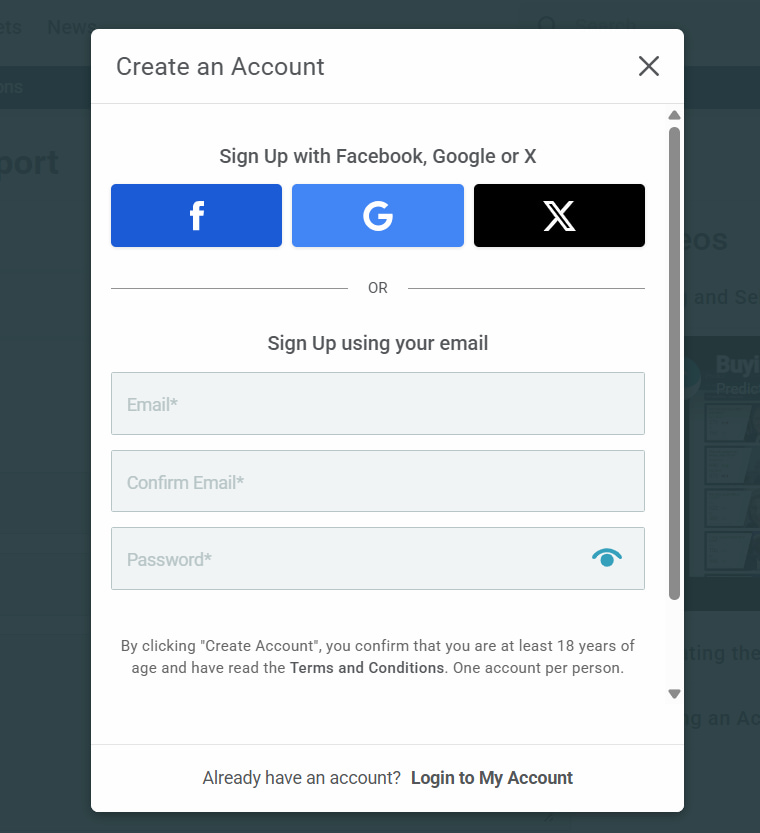 How to Sign Up for PredictIt