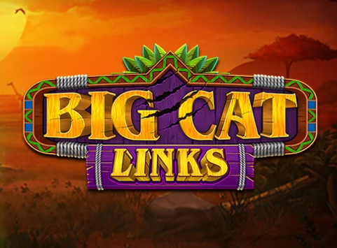 Big Cats Links Slot Logo
