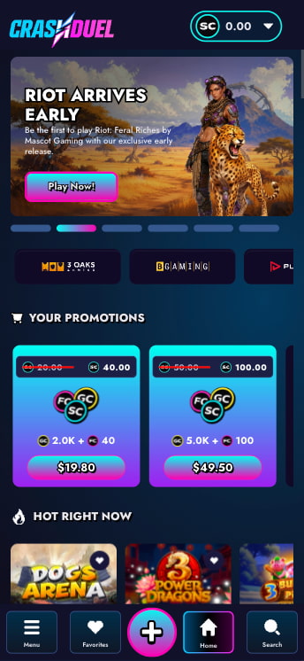 CrashDuel on Mobile CrashDuel on Mobile