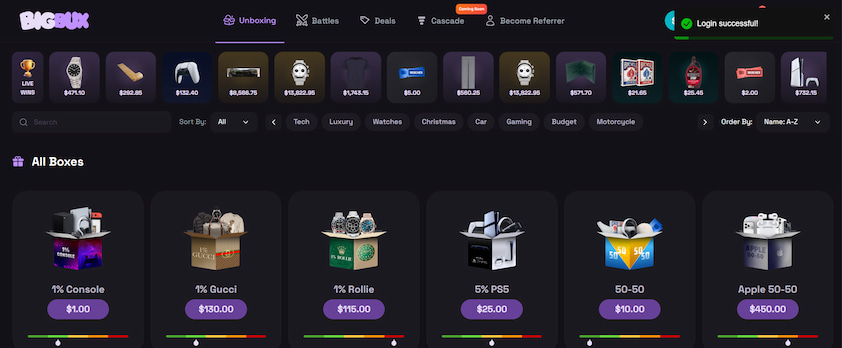 Mystery Boxes Mystery Boxes