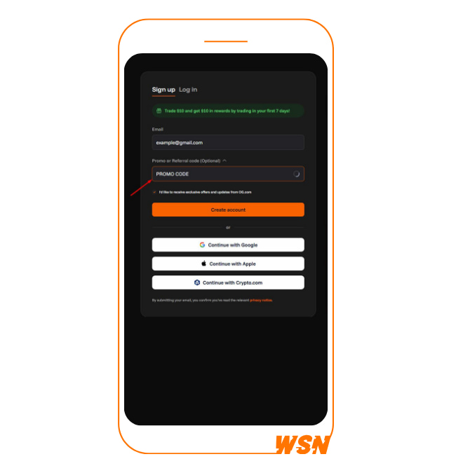 OG Promo Code Mobile App