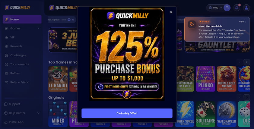 Claim My Offer