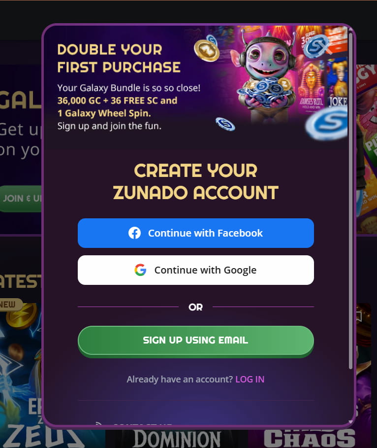 Create Your Account