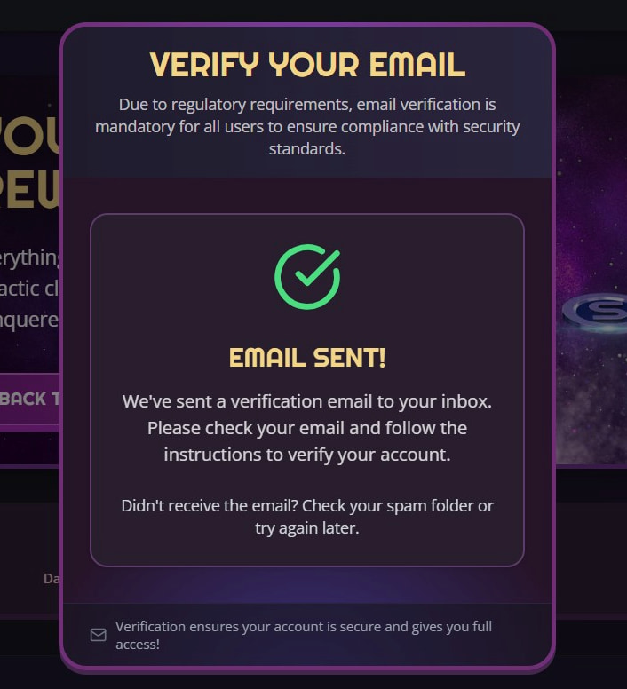 Verify Your Email
