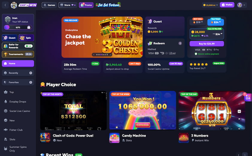 Chip&rsquo;n WIN Desktop Version