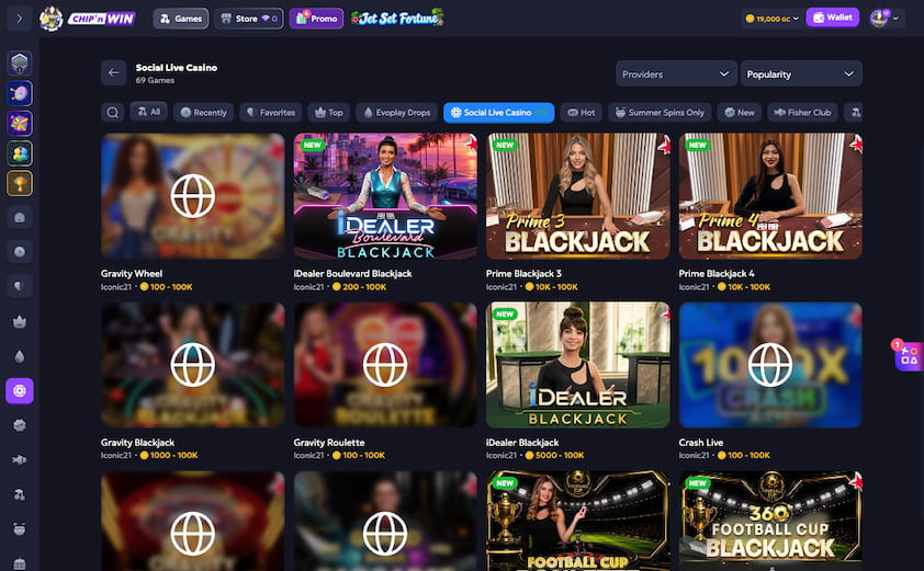 Live Dealer Games