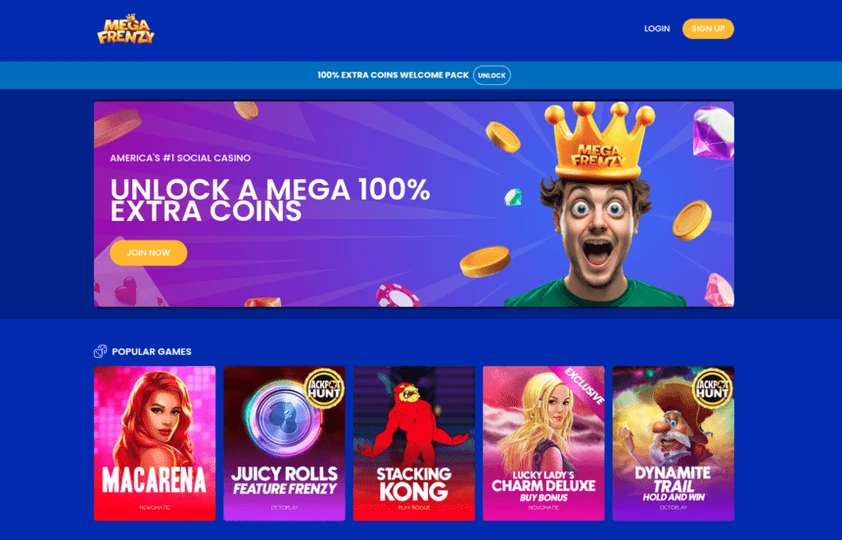 Mega Frenzy Homepage Mega Frenzy Homepage