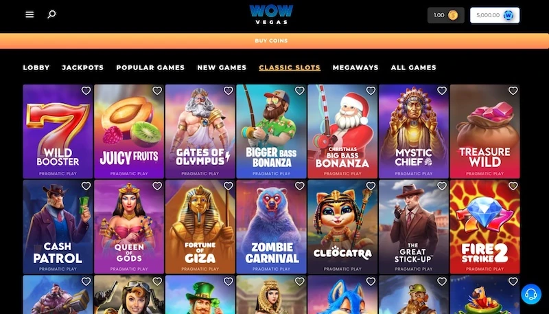 Wow Vegas Slots