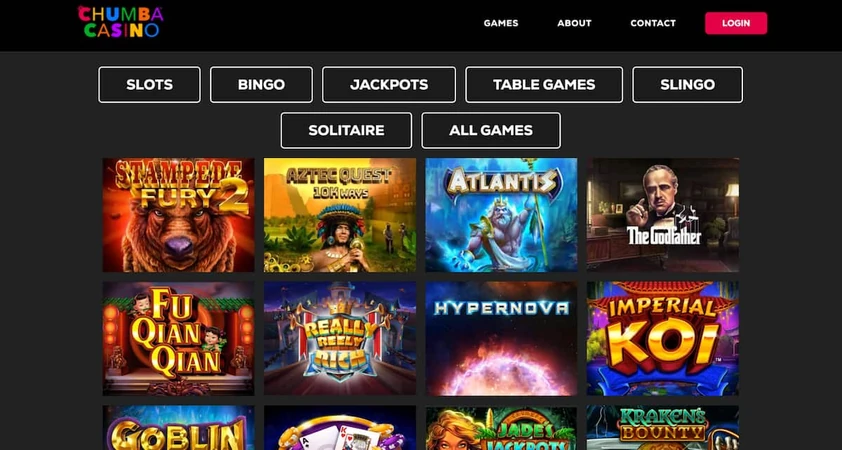 Chumba Casino Lobby Chumba Casino Lobby