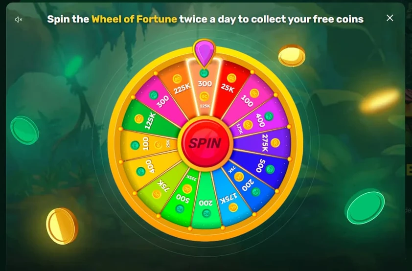 Fortune Wheelz Daily Bonus Fortune Wheelz Daily Bonus