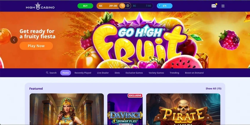 High 5 Casino Homepage High 5 Casino Homepage