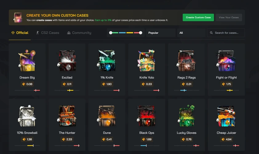 Clash.gg Mystery Boxes Clash.gg Mystery Boxes