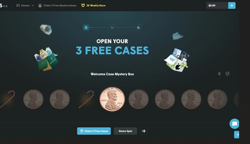 Cases.gg Welcome Bonus Cases.gg Welcome Bonus