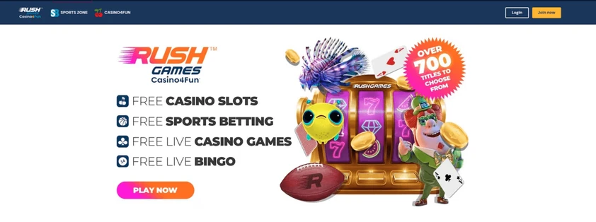 Rush Games Homepage Rush Games Homepage