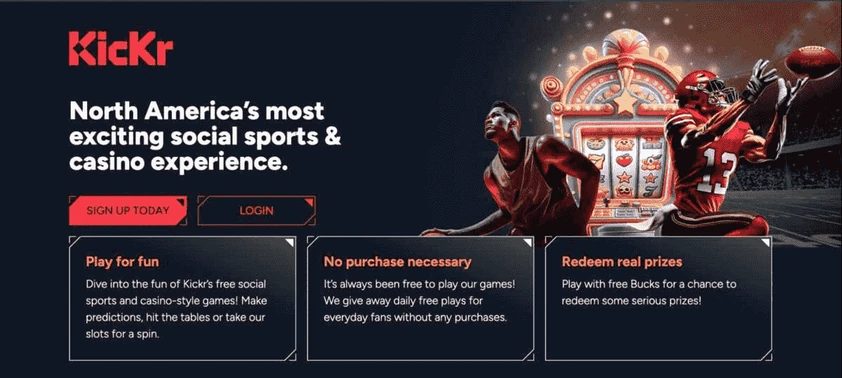 Kickr Homepage