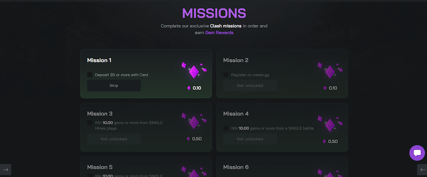 Missions RustClash