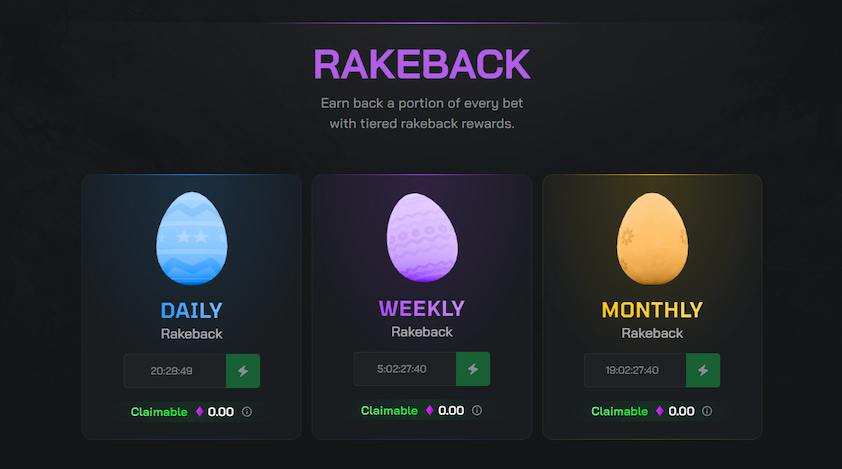 RustClash Rakeback